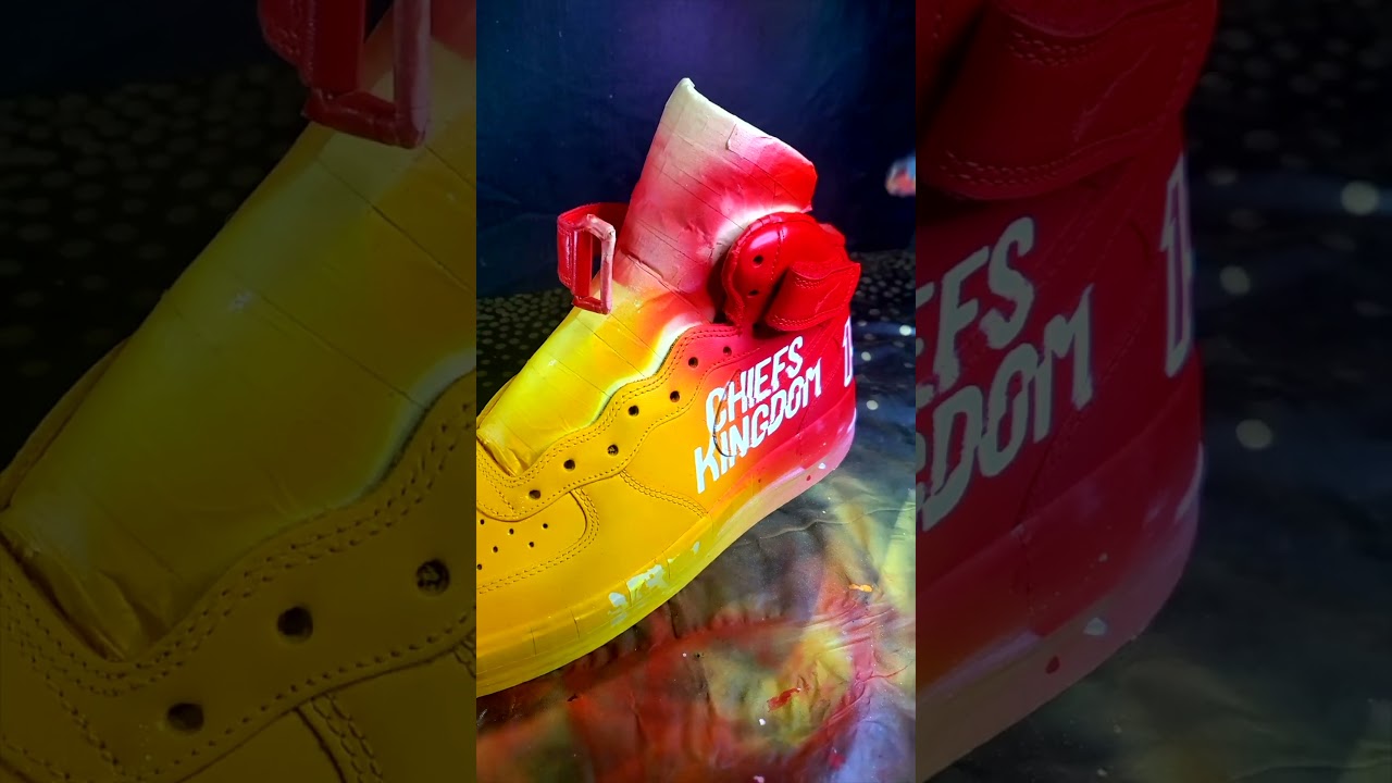 The Only Way to Seal Your Shoes with 1 STEP !!  ( Custom ) 💪🏿🎨