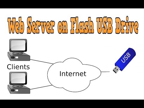 Create Portable Web Server on USB Flash Drive