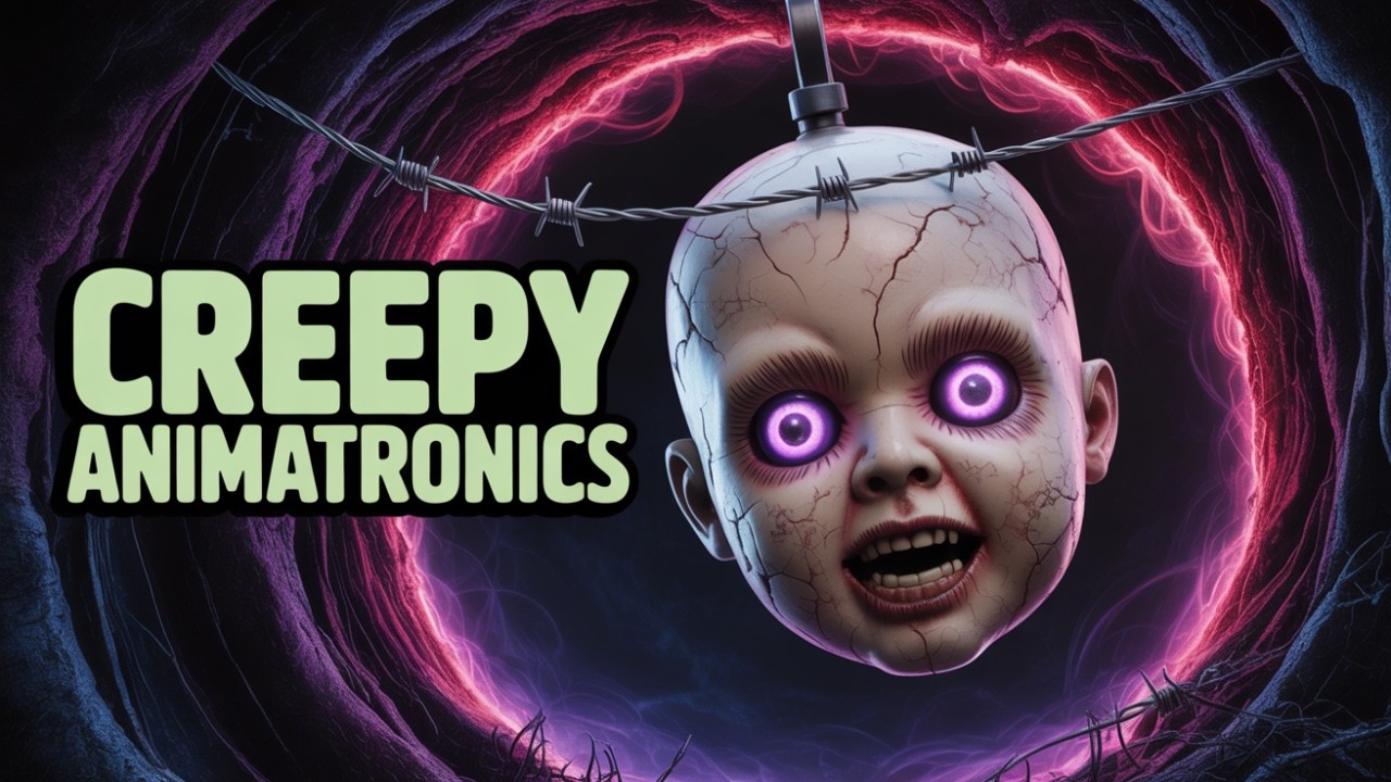 Scary Baby Stares Back – 1 Hour 4K Ultra Horror VJ Loop 2026