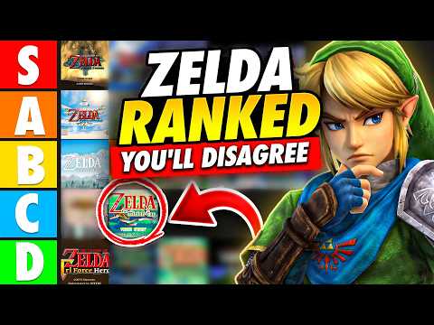 All 21 Zelda Games Ranked from WORST to BEST