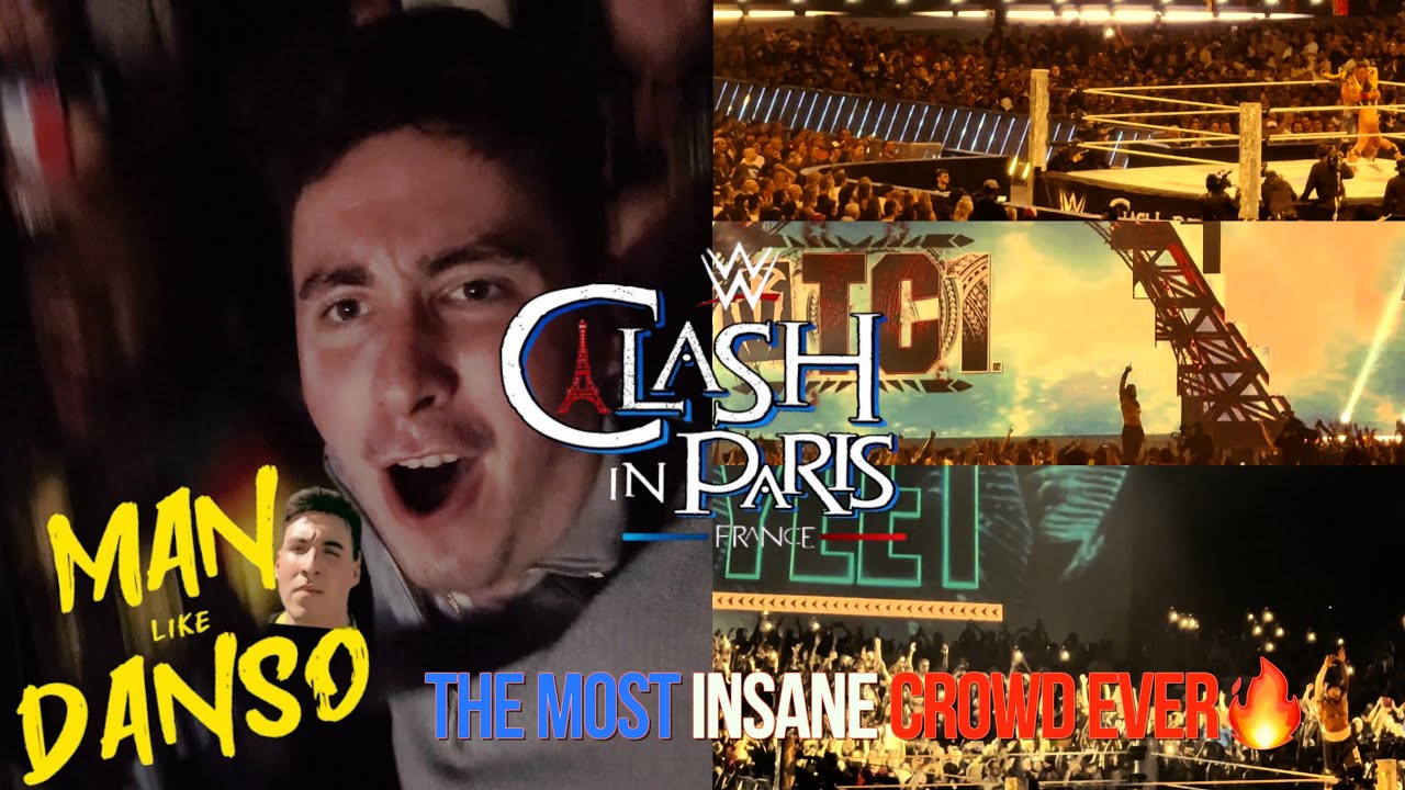 I WENT TO WWE CLASH IN PARIS 2025🇫🇷 | THE BEST CROWD IN THE WORLD🔥
