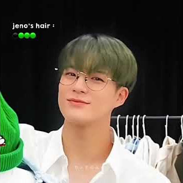 didn't expect ot to be THAT green😳#nctdream #nct #jeno