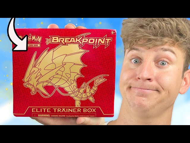 pokemon trading card game breakpoint elite trainer box TCG: XY including one secret rare card Breakpoint Elite Trainer Box |