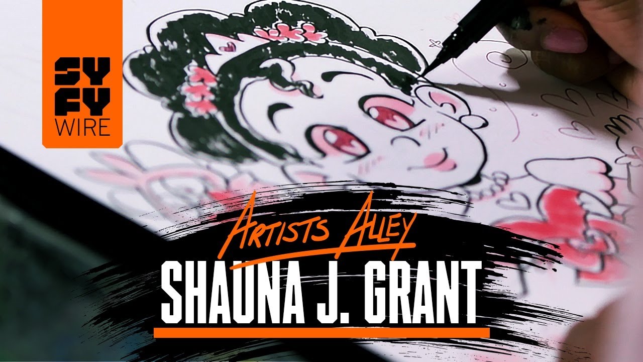 Shauna Grant Sketches Princess Love Pon | SYFY WIRE