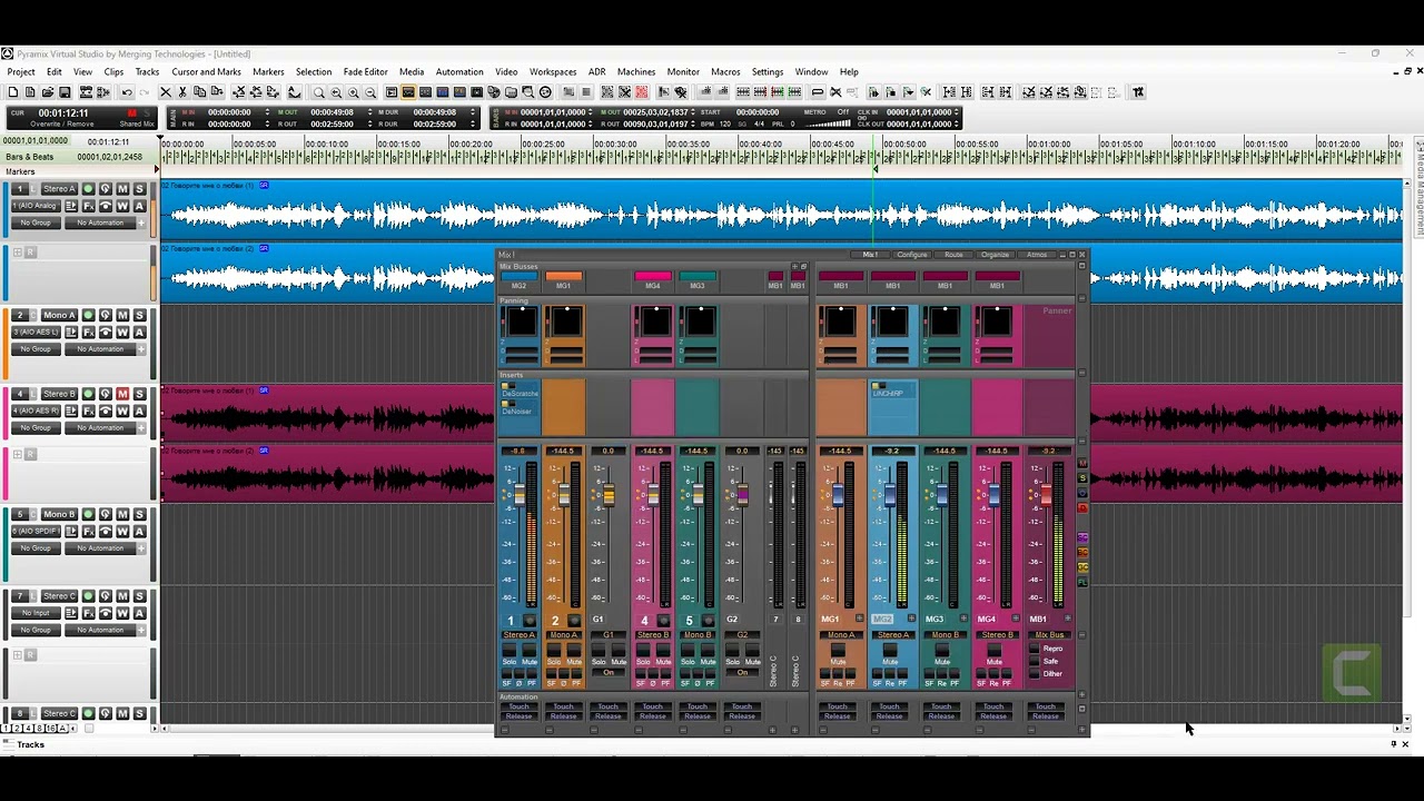 Pyramix’s DeNoiser and DeScratcher options (Algorithmix) - YouTube