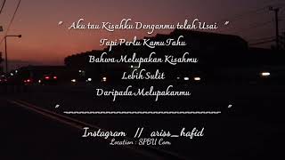 Story WA 'Tibo Mburi' yg lagi bucin merapat.