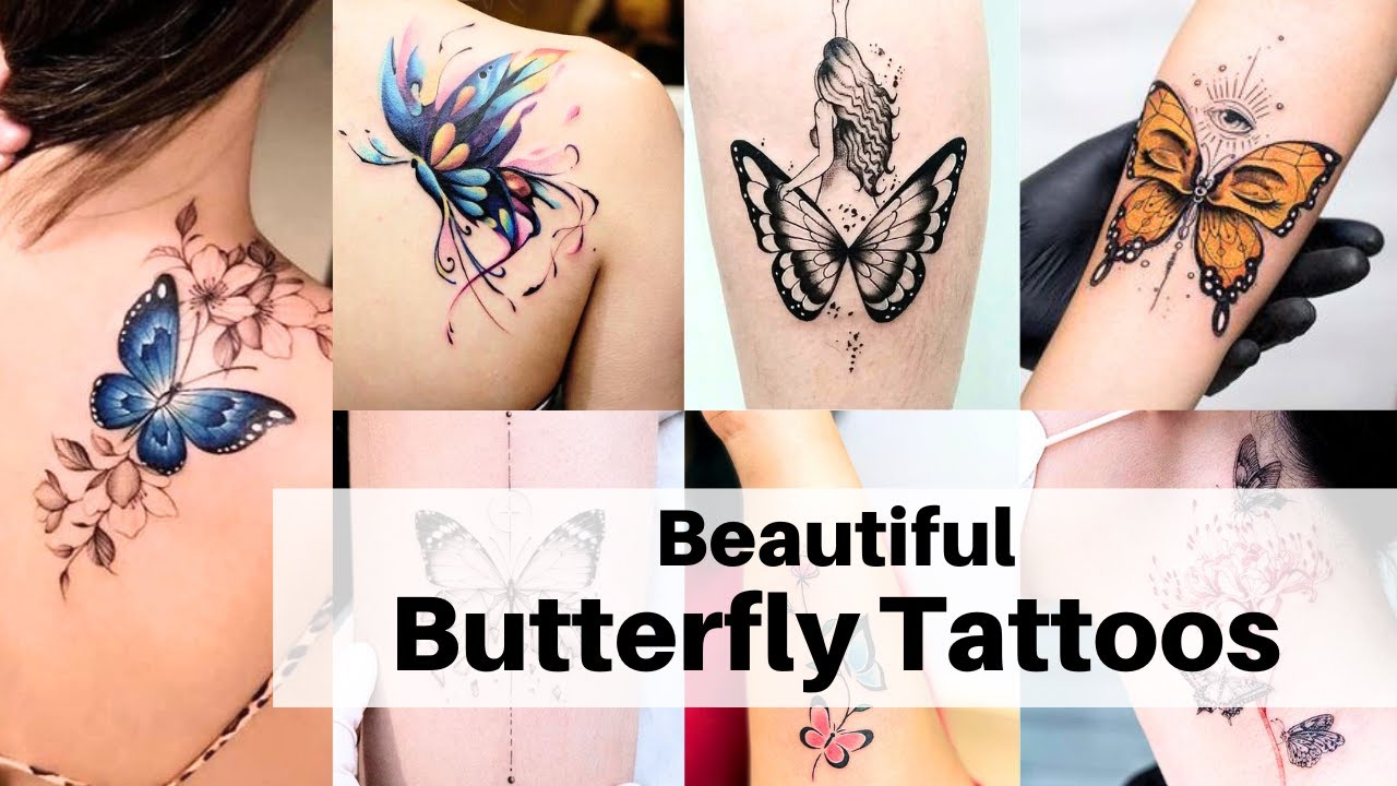 Details more than 78 half butterfly half angel wing tattoo latest in