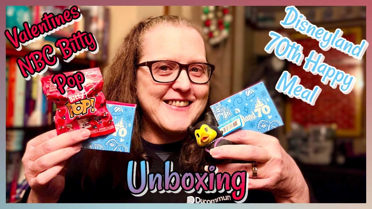 Распаковка Happy Meal от NBC Bitty Pop и Disneyland к 70-летию парка 