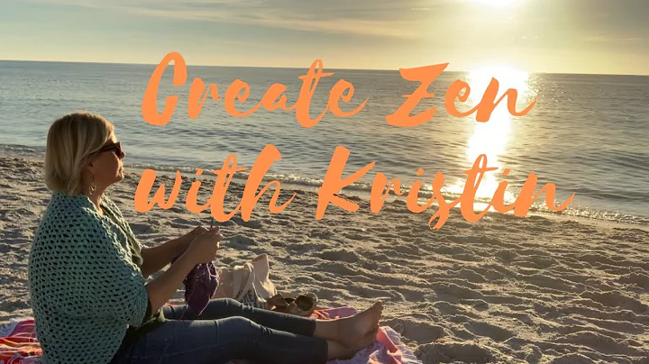 Create Zen with Kristin 002 Sunset over the Gulf o...