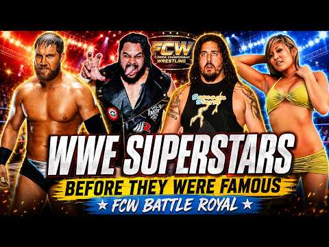 WWE Superstars - Before they Were Famous! FCW Battle Royal 2009