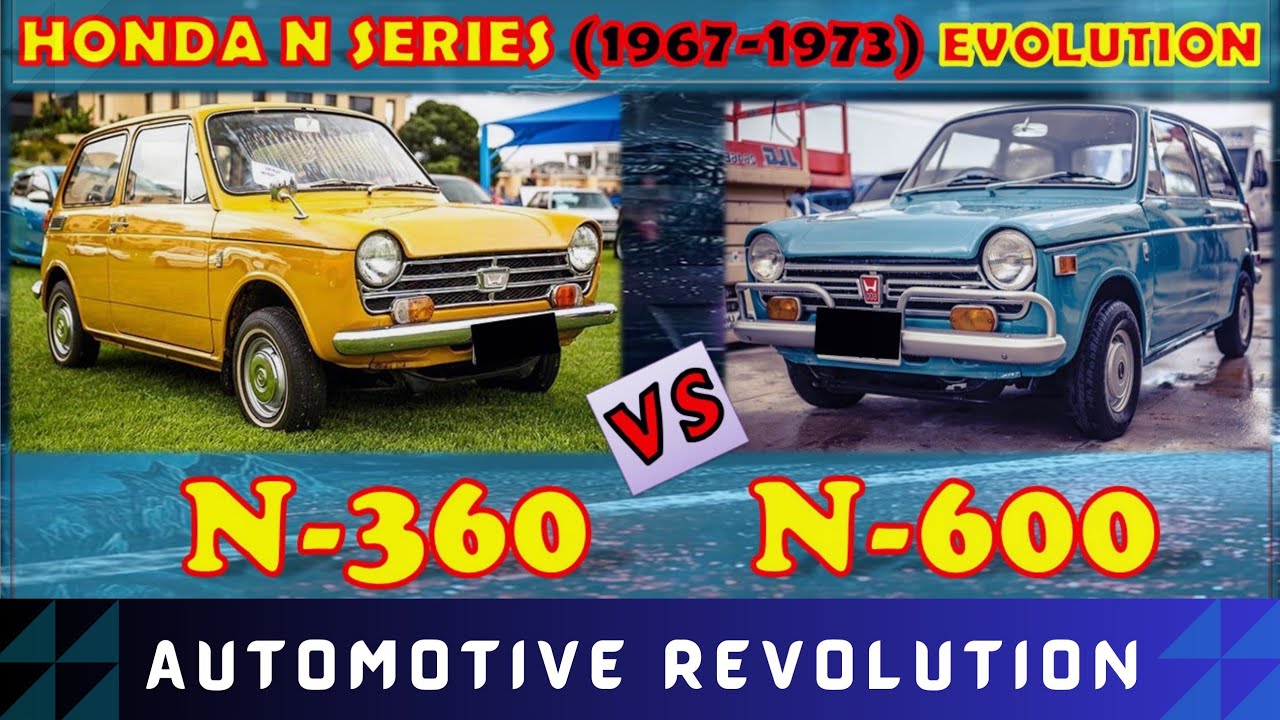 Honda n360, n600, ln360 (1967-1973) | N series - YouTube