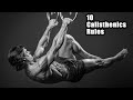 Le 10 regole del CALISTHENICS 🤔 - Calisthenics Warriors