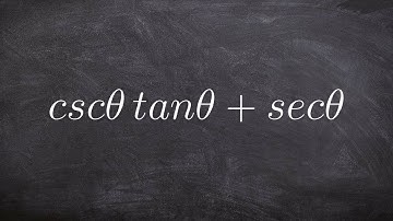 How to simplify a trigonometric expression by adding two expressions