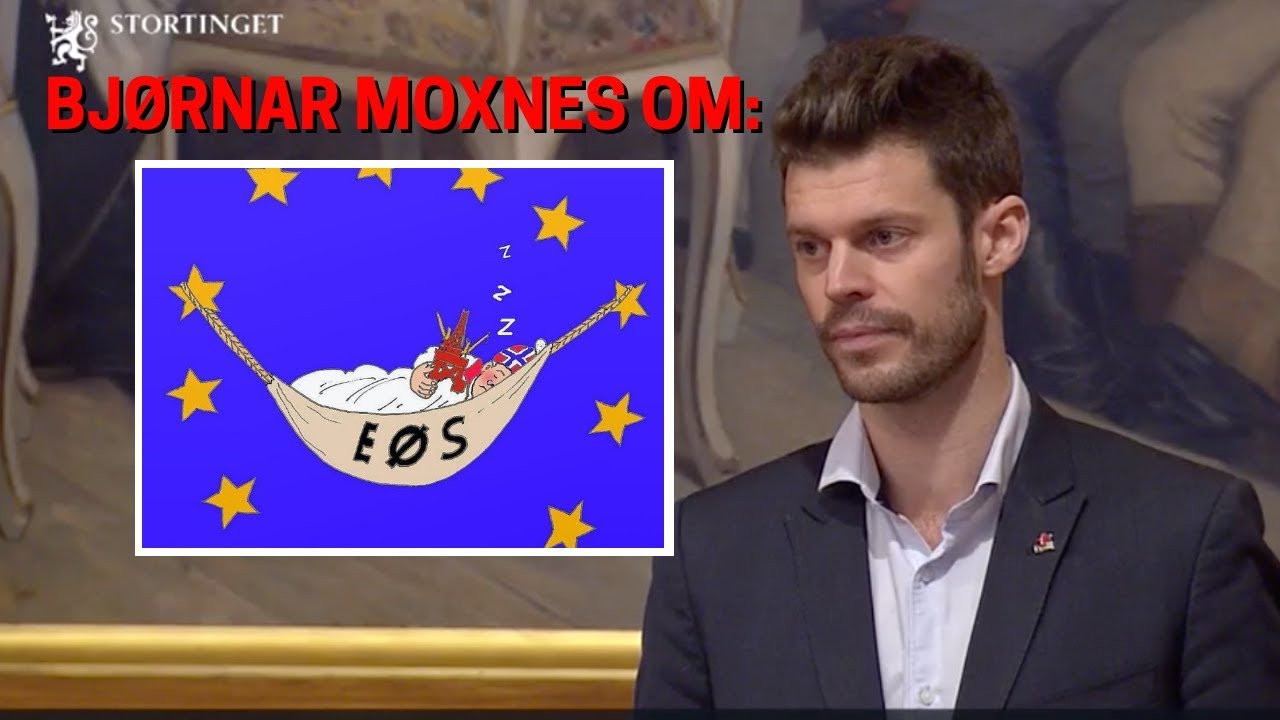 Bjørnar Moxnes (R) om EØS-avtalen