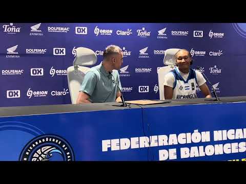Rueda de prensa de la selección de Nicaragua tras perder ante México | CentroBasket Femenino 2026
