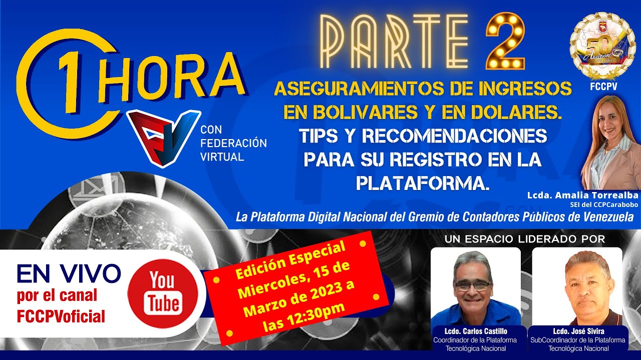 Aseguramientos de Ingresos en Bolívares y en Dólares. Tips y Recomendaciones. PARTE 2