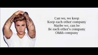 Justin Bieber   Company Lyrics