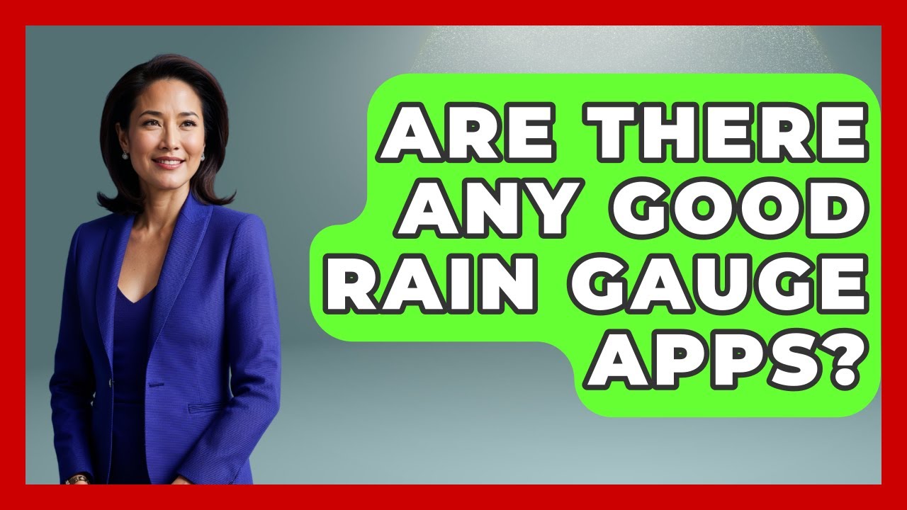 Are There Any Good Rain Gauge Apps? - Weather Watchdog