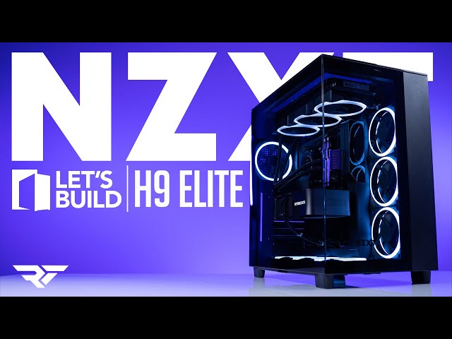 NZXT H9 ELITE ブラック NZXT H9 Elite Tempered Glass ATX Mid-Tower Computer Case