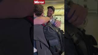 Sam Thompson arrives in Australia ahead of the I’m A Celebrity launch