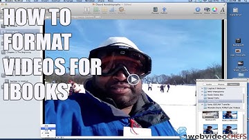 How to format video for iBooks