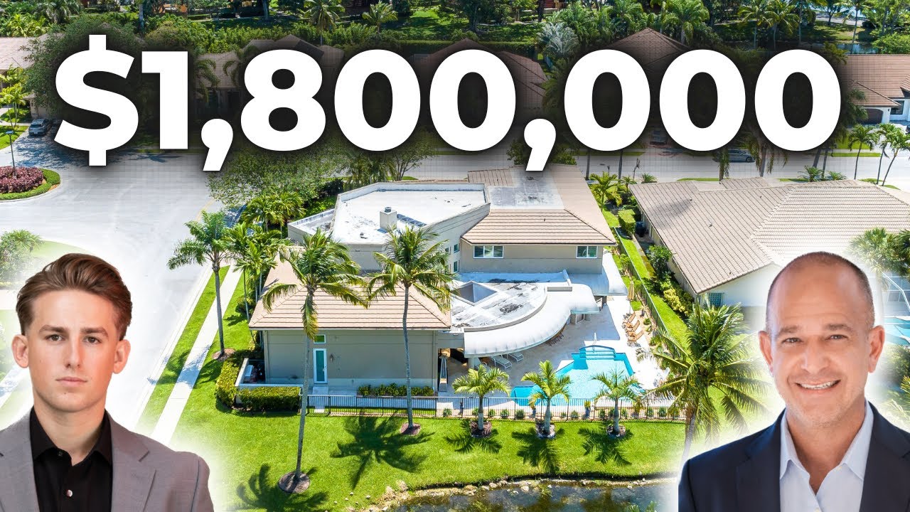 INSIDE this $1,800,000 Luxury Home in Plantation Florida