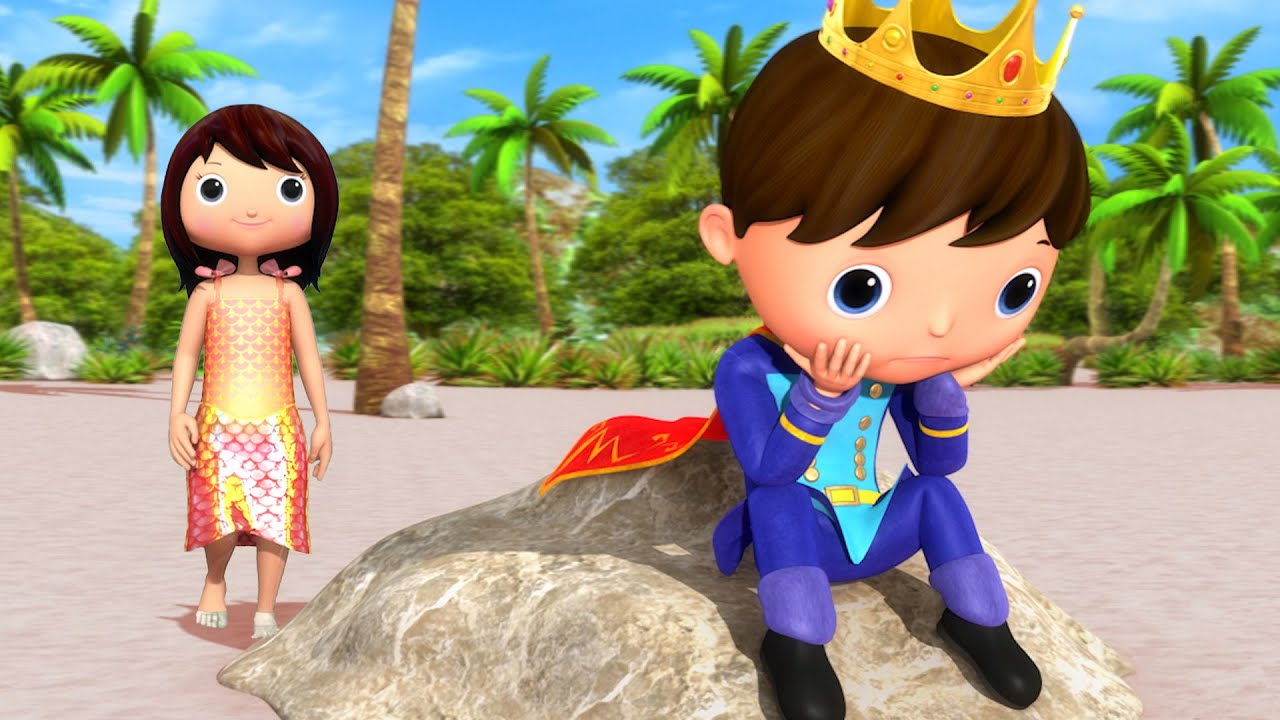 Little Mermaid Saves the Prince and Finds Love by the Sea 🧜‍♀️💙 