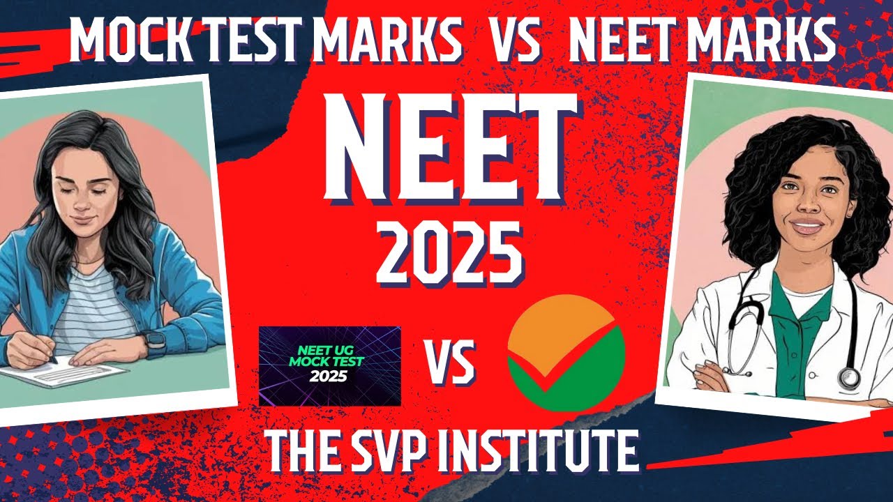 Mock Test Marks Vs Neet 2025 Exam Marks ? Safe Score To Get One GMC ...