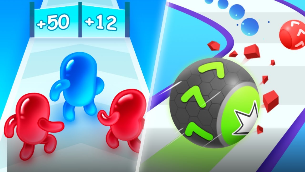 Join Blob Clash 3D | Rolling Going Ball | All Levels Gameplay | Satisfying Mobile Games