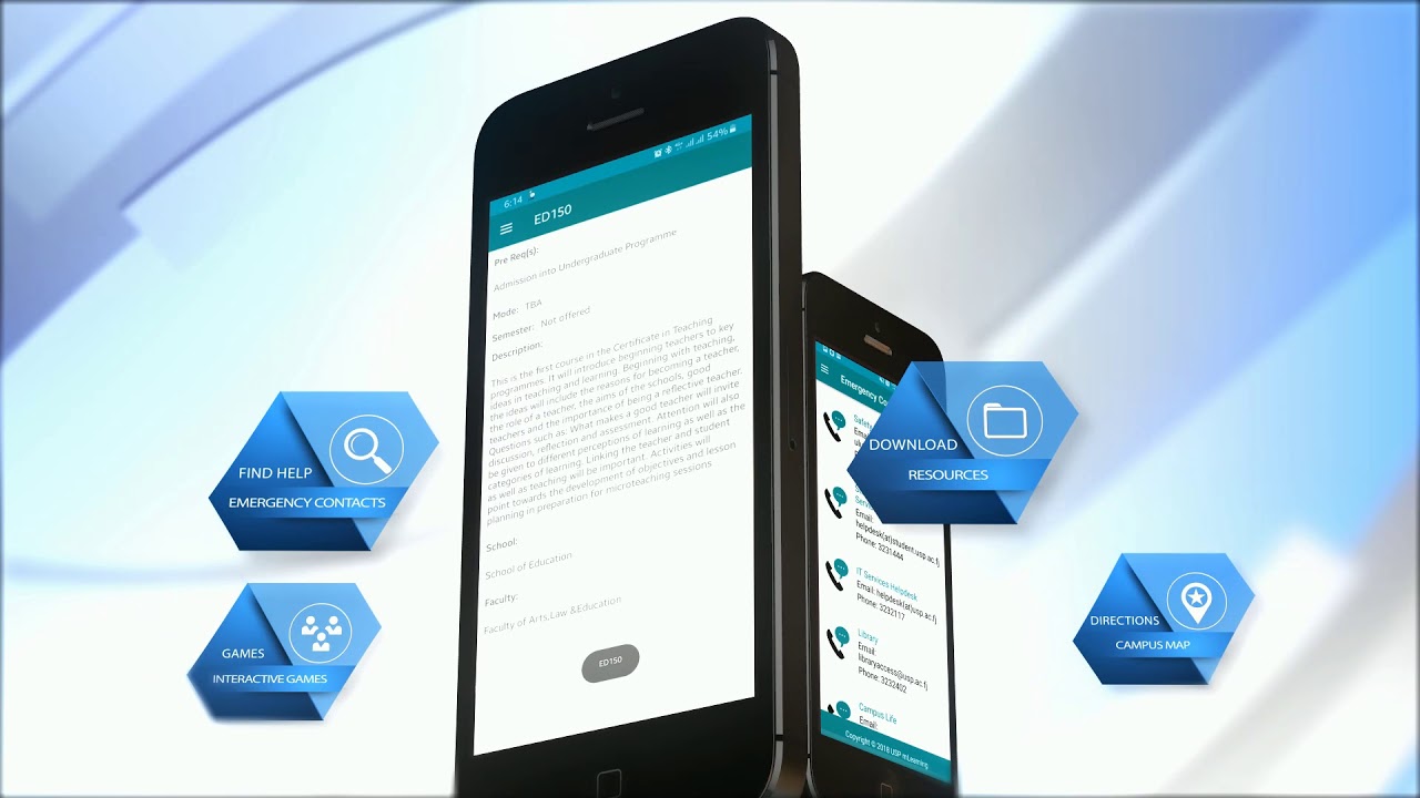 USP Mobile App YouTube