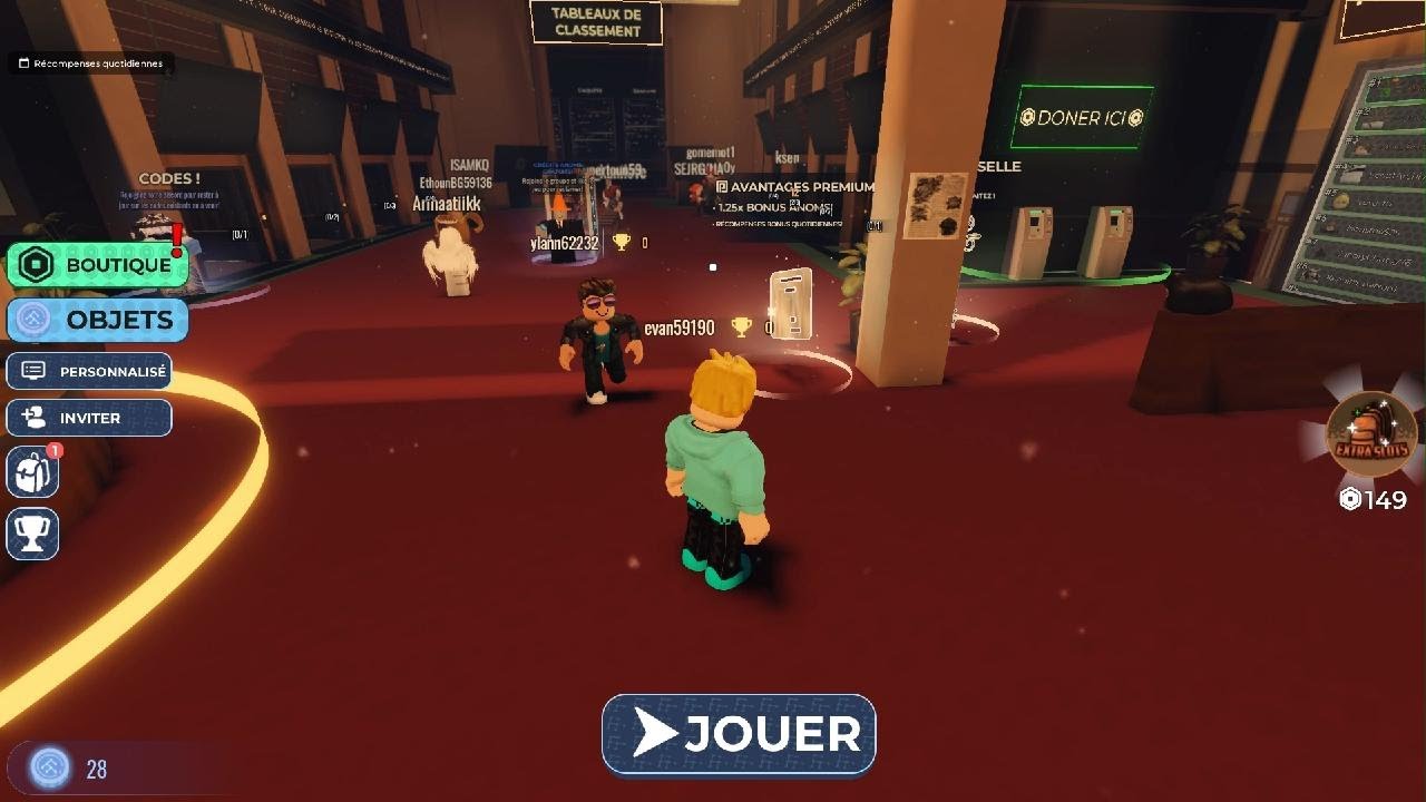 Roblox (anomalie avec le cousin)