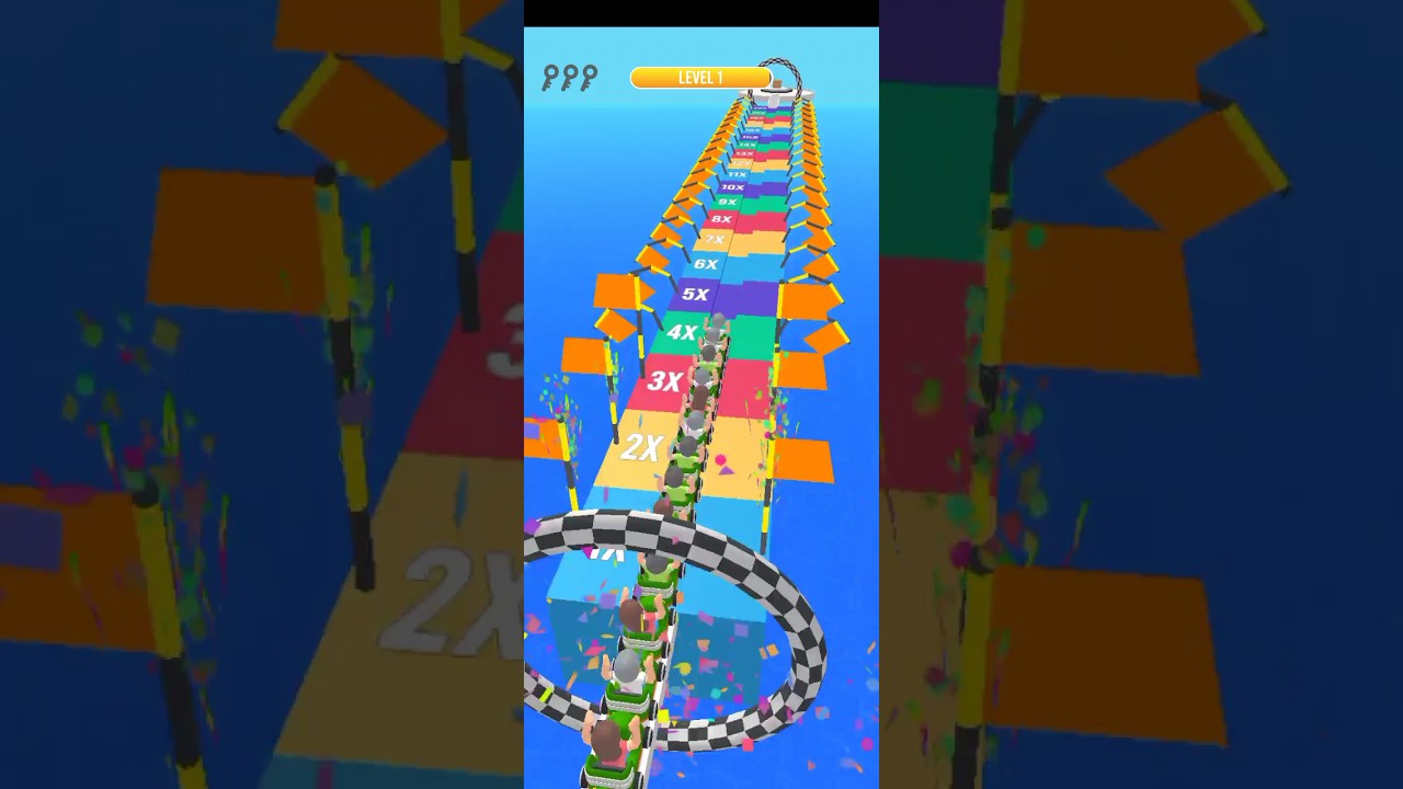 Cart crash Game interesting play 