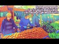Cuma pazarında Canlı yayınla alışveriş ve Pazarın genel durumu - Bozkir Videolari