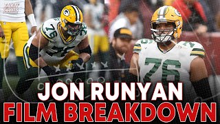 Giants OL Jon Runyan Film Breakdown