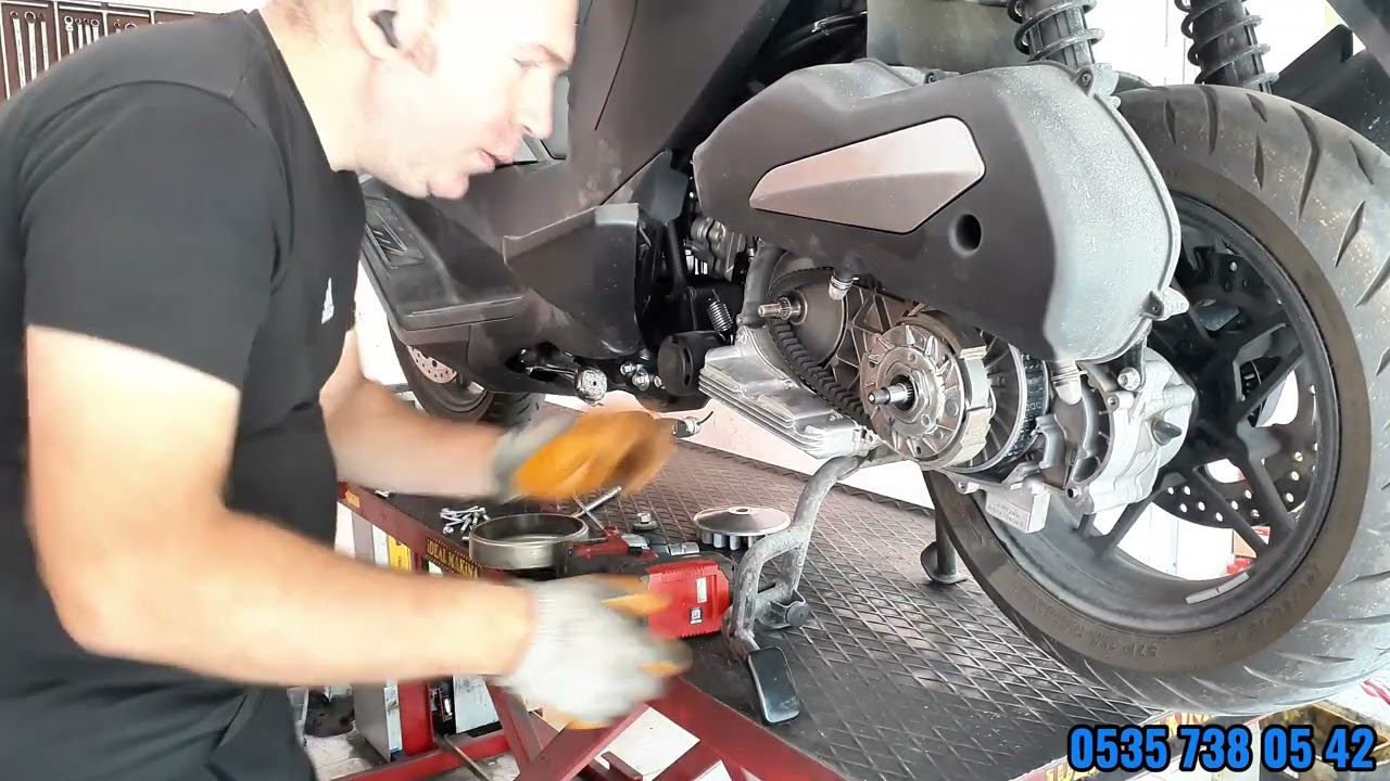 Voge SR3 Detaylı Varyatör Bakımı