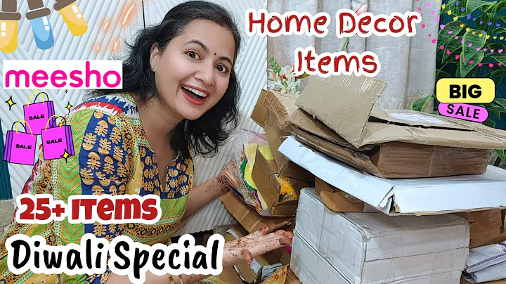 *25+ Items* Meesho Home Decor Items | Home Decor, Home Essential Items | Neema's Talk 