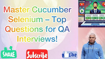 Cucumber Interview Questions & Answers | TCS, CTS, HCL, Infosys, JPMorgan, ADP