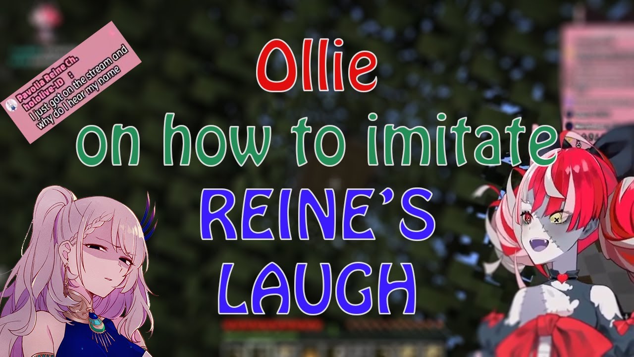Ollie got CAUGHT by Reine when she tried to IMITATE REINE'S LAUGH!!!