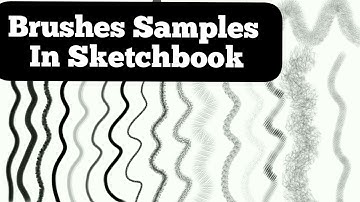 Sketchbook Brushes Types for drawing guide | Autodesk Sketchbook tutorial | Mobile | Tips and Tricks