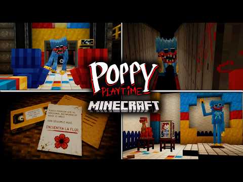 [Full map] Poppy Playtime 1 REMAKE - Minecraft PE