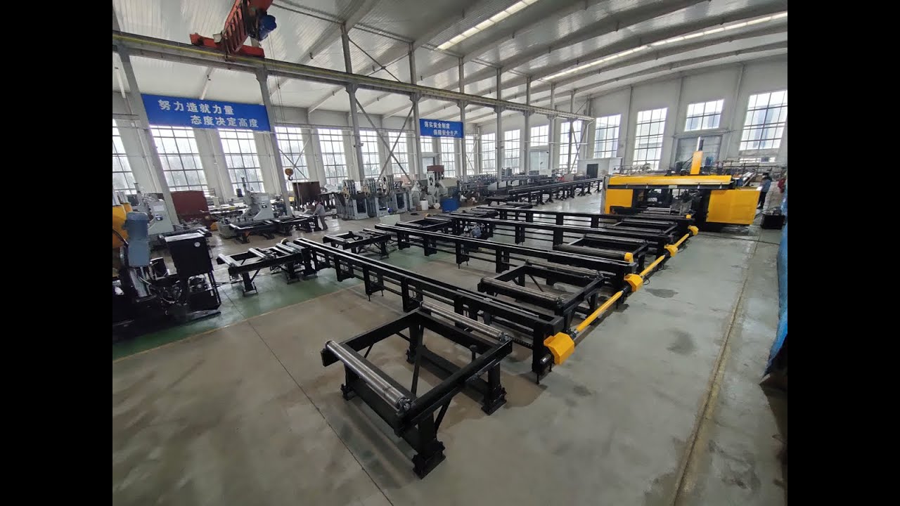 Jinan Liaoyuan CNC Beam drill saw line