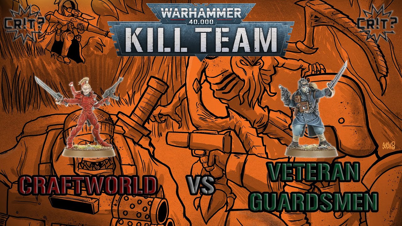 Kill Team Craftworld Vs Veteran Guardsmen YouTube