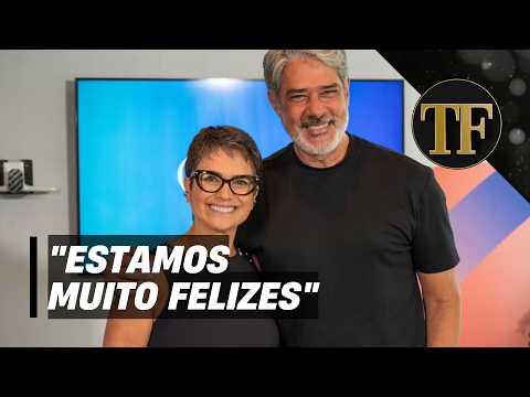 Sandra Annenberg comments on her reunion with William Bonner on Globo Repórter