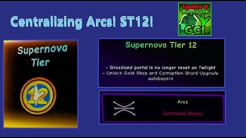 Supernova Tier 12! More Centralizing! Roblox Grass Cutting Incremental | Simagflo