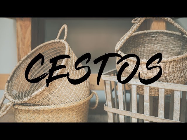 Decorar con cestas de mimbre  Tienda de decoración online y Cestería -  Barcelona