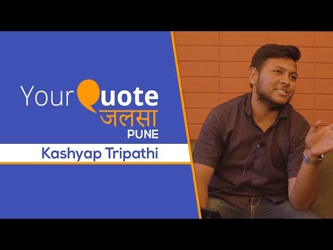 'Teri Yaad Se Kaam Chala Lunga' & More by Kashyap Tripathi | Hindi Shayari | YQ - Jalsa 4 (Pune)