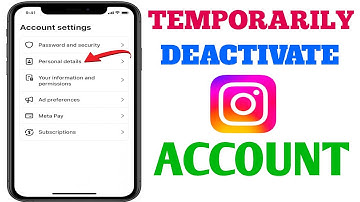 How to Temporarily Deactivate Account on Instagram 2025