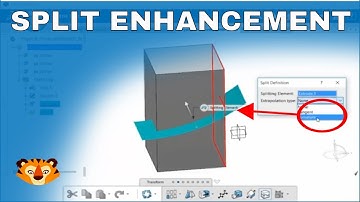 CATIA 3DEXPERIENCE Split Tool Enhancement in Part Design