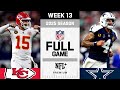 Epic Thanksgiving Game Kansas City Chiefs Vs Dallas Cowboys FULL GAME NFL 2025 Season Week 13