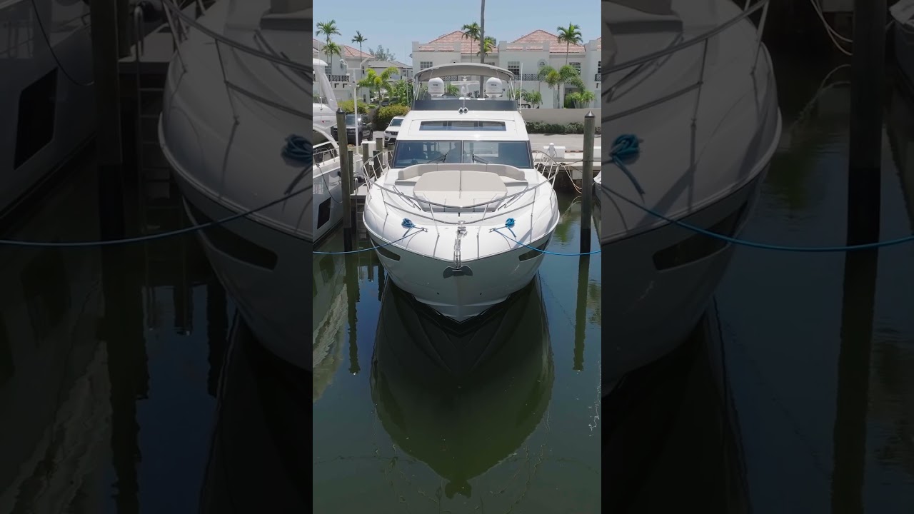 Sporty performance meets refined luxury aboard this 2016 Princess S65!